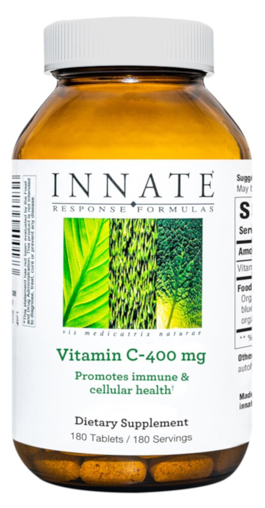 Витамин C Innate Response Formulas — 400 мг — 180 таблеток Innate