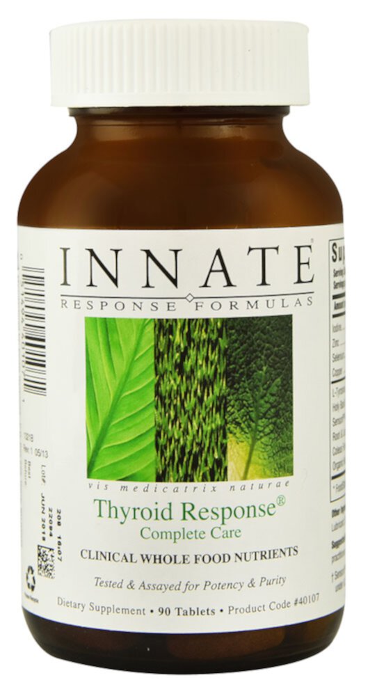 Response Formulas Thyroid Response Complete Care -- 90 таблеток Innate