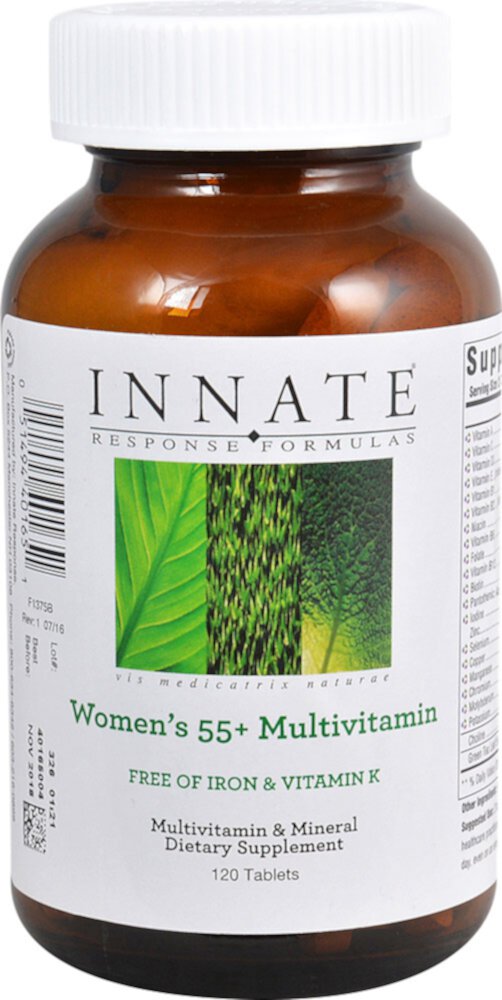 Innate Response Formulas Women's 55 Plus Multivitamin - 120 таблеток Innate