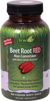 Beet Root RED™ -- 60 Liquid Softgels (Жидкие мягкие капсулы) Irwin Naturals