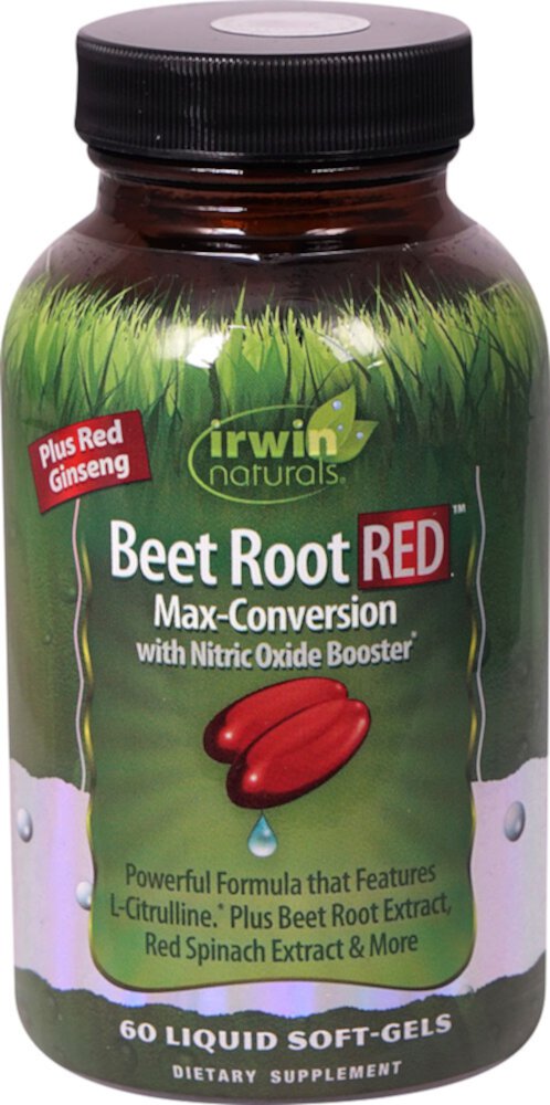 Irwin Naturals Beet Root RED™ -- 60 мягких капсул с жидкостью Irwin Naturals