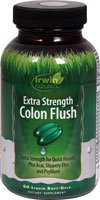 Irwin Naturals Extra Strength Colon Flush™ -- 60 мягких капсул с жидкостью Irwin Naturals