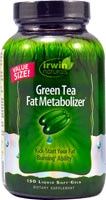 Green Tea Fat Metabolizer® -- 150 Liquid Softgels (Жидкие мягкие капсулы) Irwin Naturals