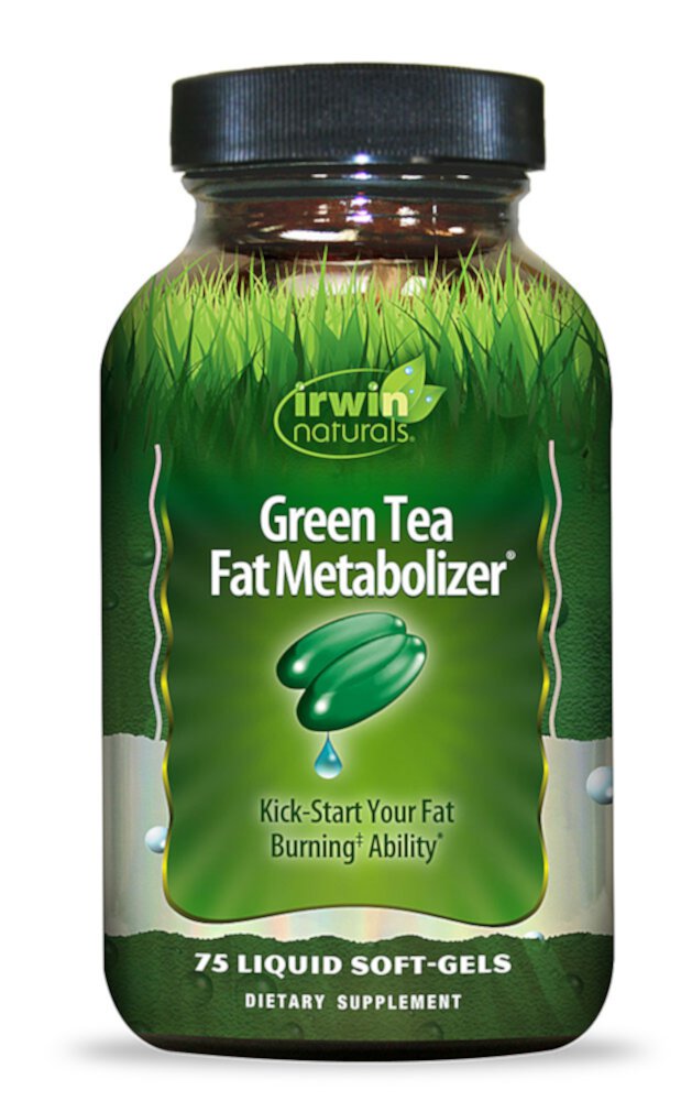 Irwin Naturals Green Tea Fat Metabolizer® -- 75 мягких капсул с жидкостью Irwin Naturals