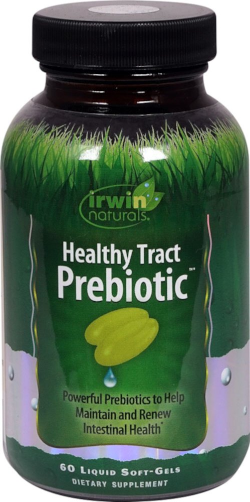 Irwin Naturals Healthy Tract Prebiotic™ — 60 жидких мягких желатиновых капсул Irwin Naturals