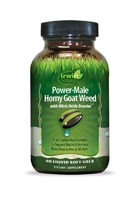 Irwin Naturals Power-Male Horny Goat Weed с усилителем оксида азота -- 60 жидких капсул Irwin Naturals