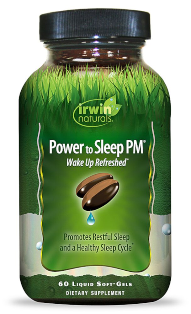 Power to Sleep PM - 60 Жидких Капсул - Irwin Naturals Irwin Naturals