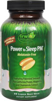 Power to Sleep PM® без мелатонина -- 50 мягких капсул с жидкостью Irwin Naturals