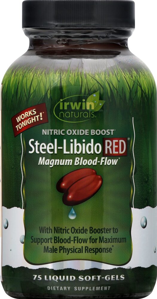 Steel Libido Red™ -- 75 Softgels (Мягкие капсулы) Irwin Naturals