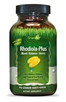 Rhodiola-Plus -- 75 мягких капсул с жидкостью Irwin Naturals