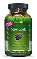 Steel-Libido® -- 150 Liquid Softgels (Жидкие мягкие капсулы) Irwin Naturals