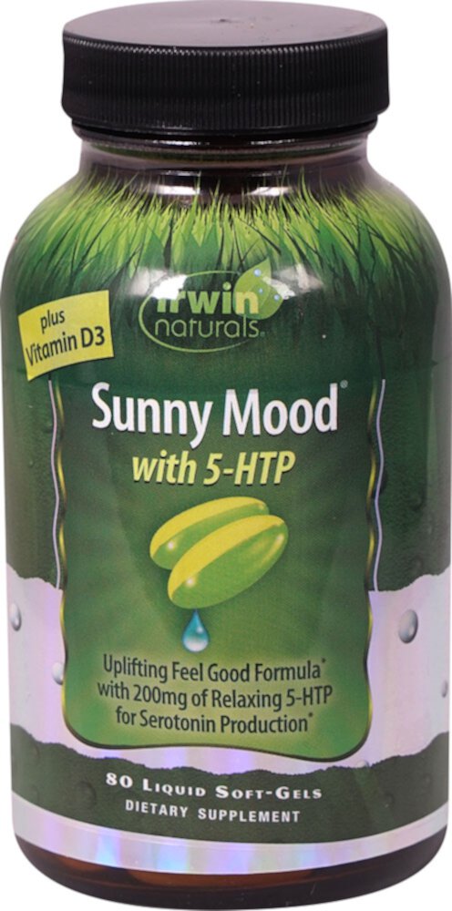 Sunny Mood® с 5-HTP -- 80 мягких капсул с жидкостью Irwin Naturals
