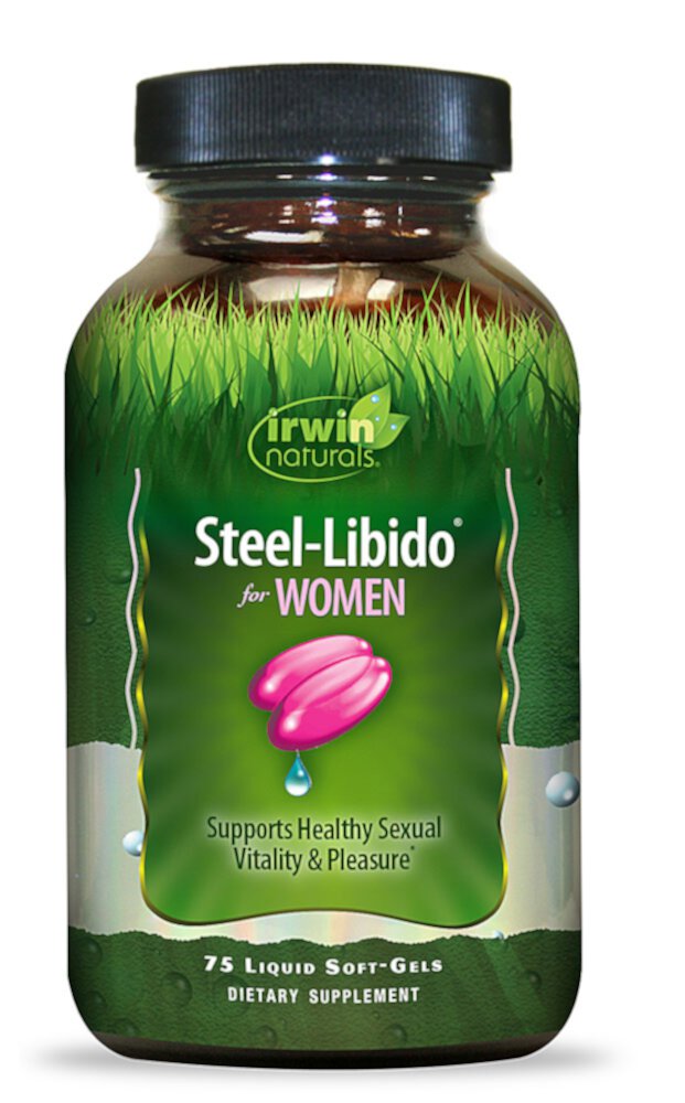 Steel Libido® For Women -- 75 Liquid Softgels (Жидкие мягкие капсулы) Irwin Naturals