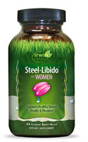 Irwin Naturals Steel Libido® для женщин — 75 мягких капсул с жидкостью Irwin Naturals
