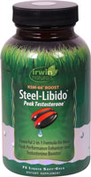 Steel Libido® Peak Testosterone -- 75 Liquid Softgels (Жидкие мягкие капсулы) Irwin Naturals