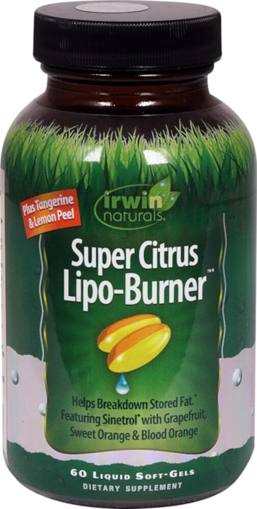 Irwin Naturals Super Citrus Lipo-Burner™ -- 60 мягких капсул с жидкостью Irwin Naturals