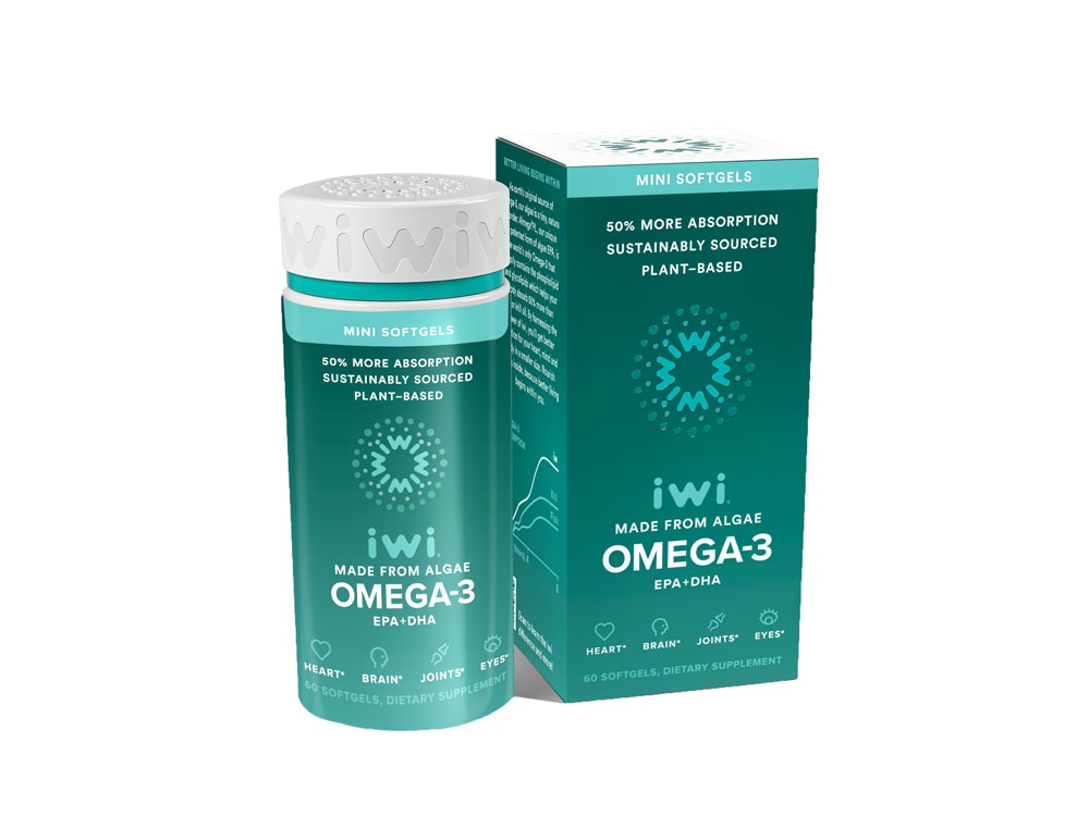 IWI Omega-3 EPA + DHA — 60 мини-капсул IWi