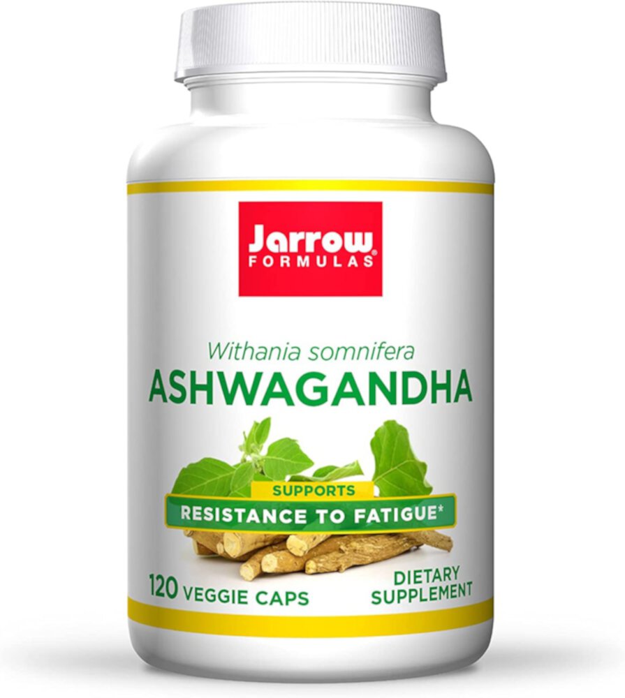 Ashwagandha Withania Somnifera - 300 мг - 120 растительных капсул - Jarrow Formulas Jarrow Formulas