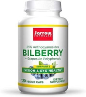 Bilberry Plus Grapeskin Polyphenols -- 280 mg - 120 Veggie Caps (Вегетарианские капсулы) Jarrow Formulas