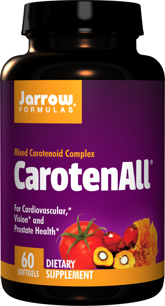 CarotenALL® - Комплекс смешанных каротиноидов - 60 мягких капсул - Jarrow Formulas Jarrow Formulas