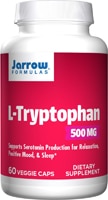 L-Триптофан - 500 мг - 60 капсул - Jarrow Formulas Jarrow Formulas