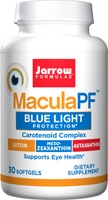 Jarrow Formulas MaculaPF™ Защита от синего света — 30 гелевых капсул Jarrow Formulas