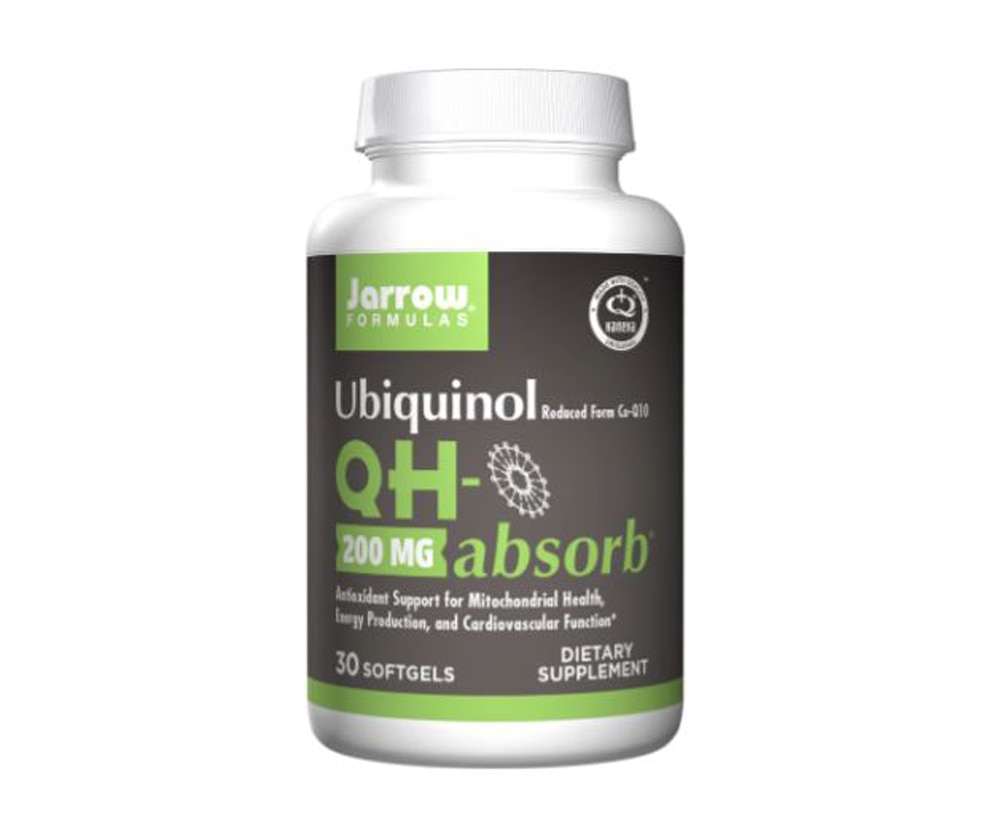 Коэнзим Q10 для здоровья сердца QH-Absorb - 200 мг - 90 мягких капсул - Jarrow Formulas Jarrow Formulas