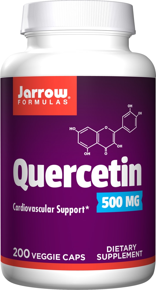 Quercetin -- 500 mg - 200 Veggie Capsules (Капсулы на растительной основе) Jarrow Formulas