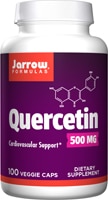 Quercetin -- 500 mg - 100 Veggie Caps (Вегетарианские капсулы) Jarrow Formulas