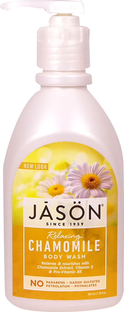 Гель для душа Pure Relaxing с ромашкой и цветками лотоса -- 30 жидких унций JASON