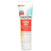 Детская зубная паста JASON Kids Only! Toothpaste Strawberry -- 4.2 oz JASON