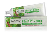 Jason Healthy Mouth® Гель против кариеса и зубного камня с маслом чайного дерева и корицей -- 6 унций JASON