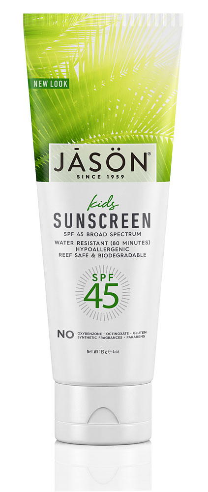 Детское солнцезащитное средство JASON SPF 45 -- 4 унции JASON