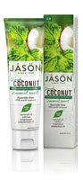 Укрепляющая зубная паста Simply Coconut «Кокос и мята» — 4,2 унции JASON