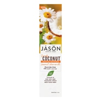 Успокаивающая зубная паста Simply Coconut с кокосом и ромашкой — 4,2 унции JASON