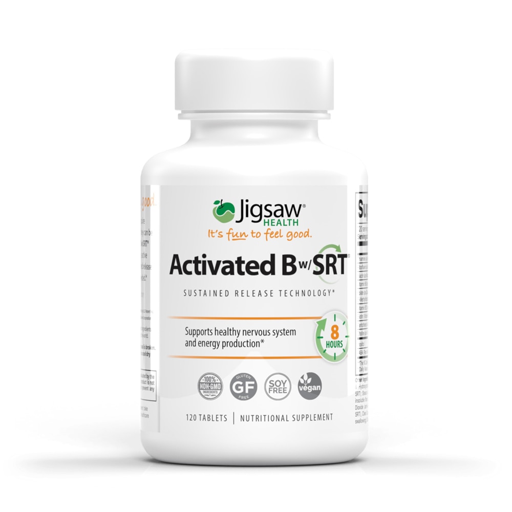 Jigsaw Health Activated B с SRT® -- 120 таблеток Jigsaw Health