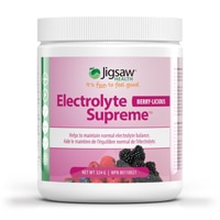 Jigsaw Health Electrolyte Supreme™ Jar Berry-Licious — 60 порций Jigsaw Health