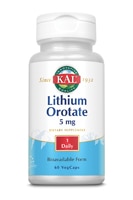 Lithium Orotate -- 5 mg - 60 VegCaps KAL