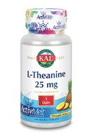 L-Theanine Pineapple Dream -- 25 mg - 120 MicroTablets KAL