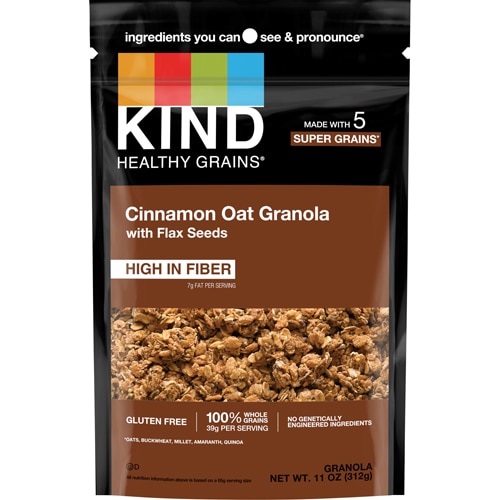 Gluten Free Healthy Grains Granola Clusters Cinnamon Oat -- 11 oz Kind