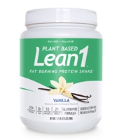 Lean1 Nutrition 53 Растительный жиросжигающий протеиновый коктейль с ванилью -- 1,7 фунта Lean1