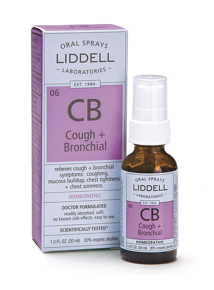 Liddell Гомеопатический спрей от кашля и бронхов - 1 жидкая унция Liddell