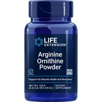 Arginine Ornithine Powder (Порошок) -- 150 g Life Extension