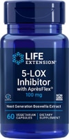 5-Lox Ингибитор с ApresFlex™ - 100 мг - 60 вегетарианских капсул - Life Extension Life Extension