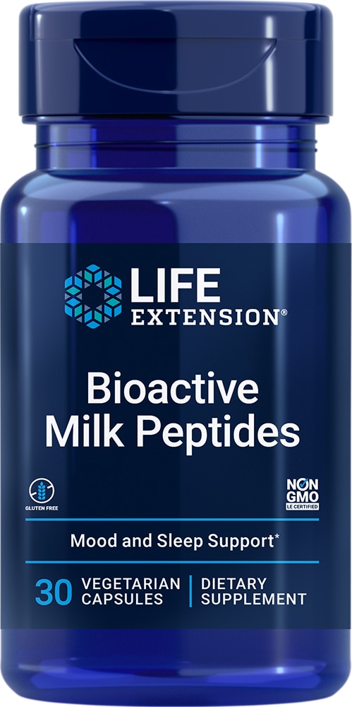 Bioactive Milk Peptides -- 30 Capsules (Капсулы) Life Extension