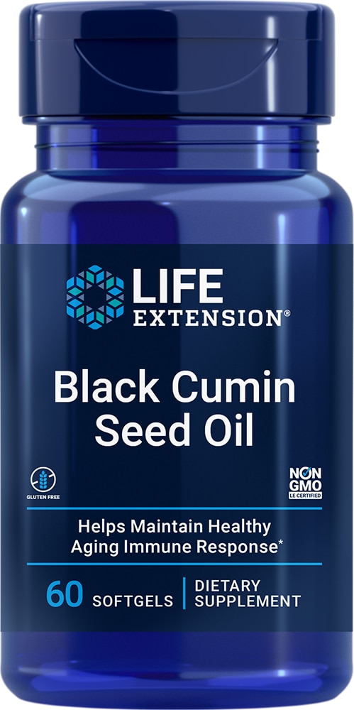 Масло черного тмина - 60 капсул - Life Extension Life Extension