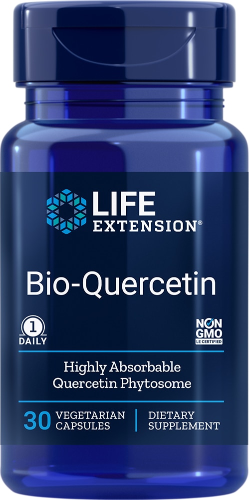 Биокверцетин Life Extension – 30 вегетарианских капсул Life Extension
