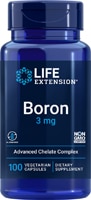 Life Extension Boron — 3 мг — 100 вегетарианских капсул Life Extension