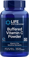 Buffered Vitamin C Powder (Порошок) -- 1 lb (Фунты) Life Extension