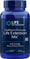 Life Extension Children's Formula Mix™ Natural Berry — 120 жевательных таблеток Life Extension
